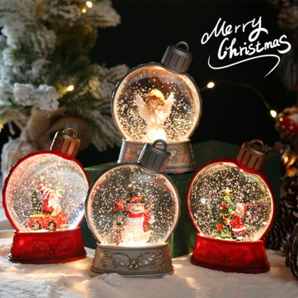 Christmas LED Craft Figurines – Old Man, Snowman, Child Tree & Angel Decorations