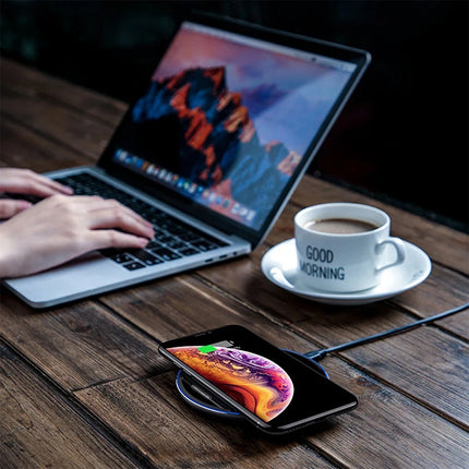 Fast Wireless Charging Pad for iPhone & Samsung