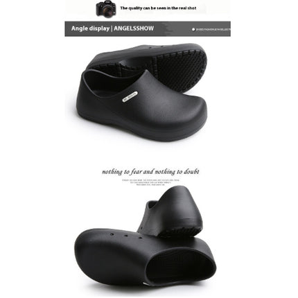 Unisex Rubber Oversleeve Shoe Covers – Non-Slip Flat Heel
