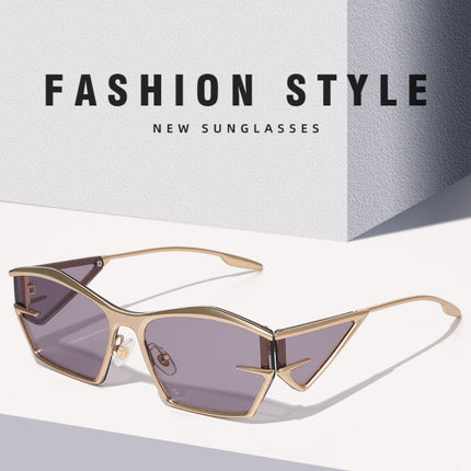 UV400 Full Frame Sunglasses with Metal Frame