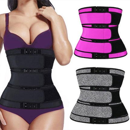 Neoprene Waist Trainer with Multiple Closure Styles