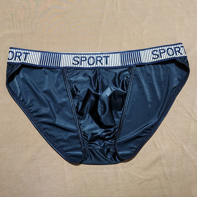 Men’s Low-Waist Nylon Sports Briefs