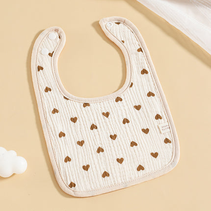 Waterproof Pure Cotton Baby Bib