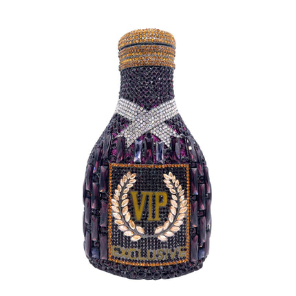 Wine Bottle Shaped Crossbody Bag – PU Leather Hard Case