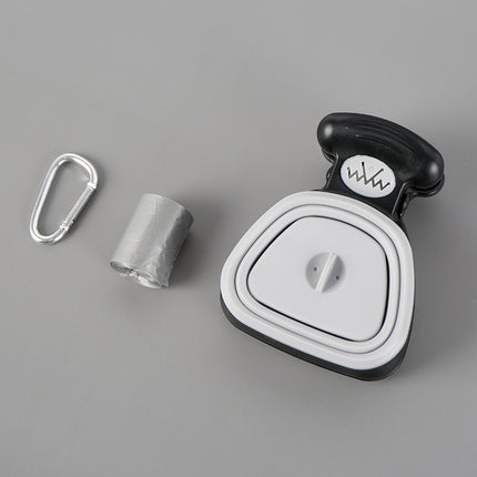 Super Design Folding Poop Picker – Compact Silicone Pet Waste Scooper with Bags