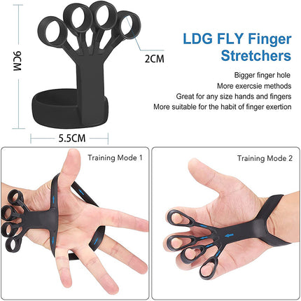 Silicone Finger Grip Exerciser – Hand Strength & Arthritis Trainer