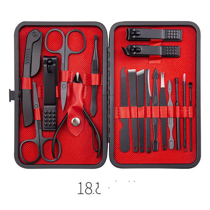 Professional Nail Care Set – Scissors, Nail Clippers, Ear Spoon, Dead Skin Pliers & More