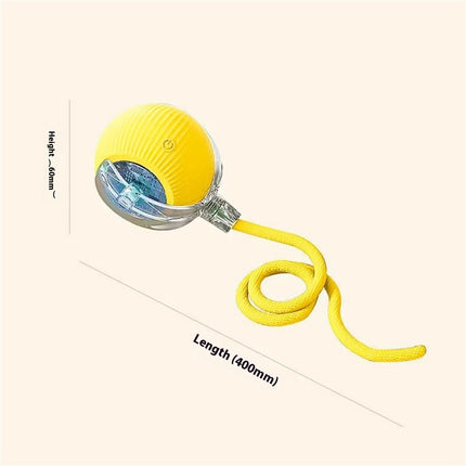 Electric Cat Toy Automatic Rolling Ball – Self-Entertainment with Bird Sound