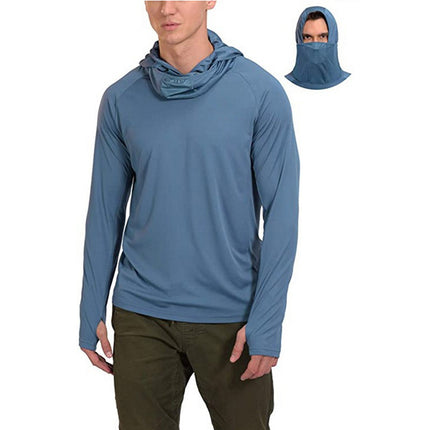 Men’s Quick-Dry Sun Protection Jacket – Lightweight Polyester Outdoor Wear