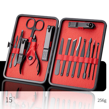 Professional Nail Care Set – Scissors, Nail Clippers, Ear Spoon, Dead Skin Pliers & More