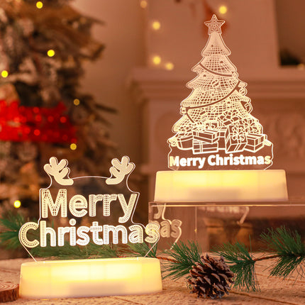 Acrylic LED Decorative Lamp – Chinese Style Night Light for Home & Gifting