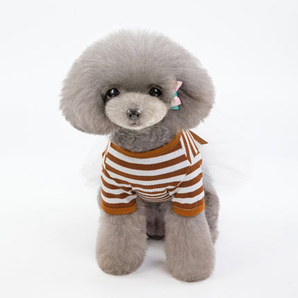 Cotton Teddy Bear Small Dog Pet Skirt