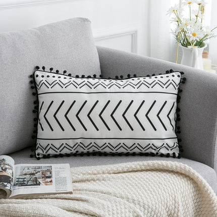 Bohemian Throw Pillow Cover – Decorative Cushion Case for Living Room