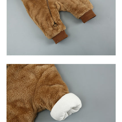 Arctic Bear Thick Cotton Baby Romper