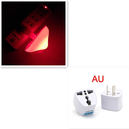 LED Mushroom Night Light with Light Sensor – EU & US Plug