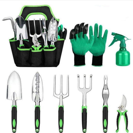 9-Piece Aluminum Alloy Gardening Tool Kit