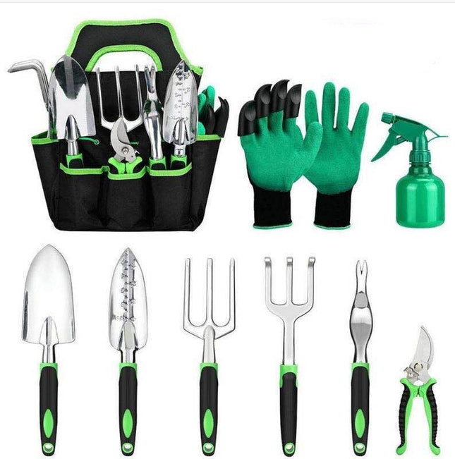 9-Piece Aluminum Alloy Gardening Tool Kit