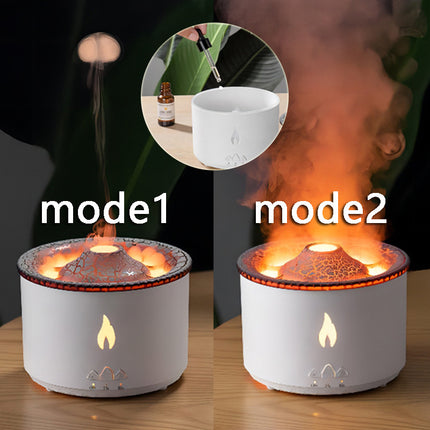 VolcanoMist 350ML Flame Jellyfish Ultrasonic Diffuser