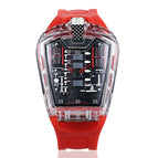 Transparent red