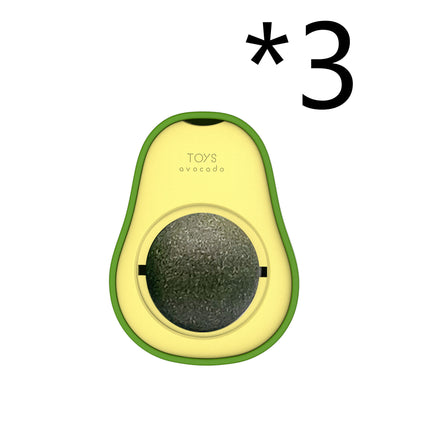 Avocado Peppermint Catnip Ball – Dental & Digestive Health Cat Toy