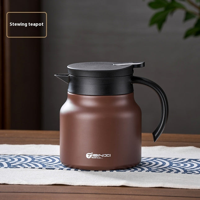 Classic Ceramic Tea Kettle – Elegant Teapot for Home or Office Use