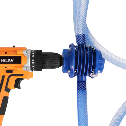 Electric Drill Powered Water Pump Adapter – Portable Pump Converter Tool