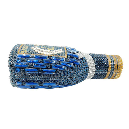 Wine Bottle Shaped Crossbody Bag – PU Leather Hard Case