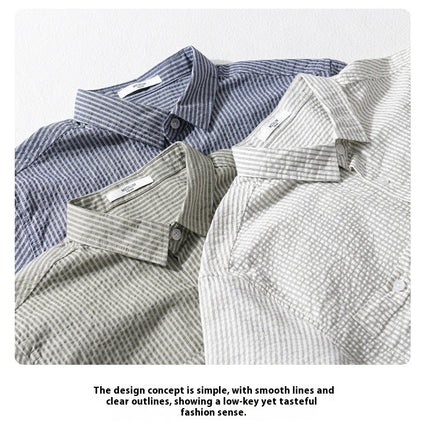 Men's Loose-Fit Summer Shirt – Youth Style Lightweight Casual Wear