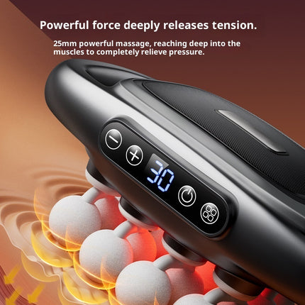 Handheld Deep Tissue Massage Gun – Multi-Gear LED Display Muscle Relaxation Device (6 / 8 / 16 Heads)