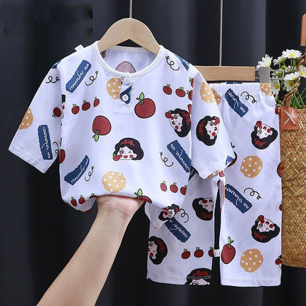 Children's Cartoon Pajama Set