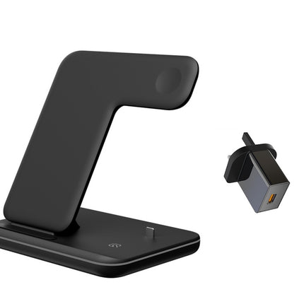 3-in-1 Wireless Charging Station for Phone, Watch & Earbuds