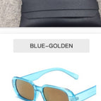 Blue Tyrant Gold / With glasses bag