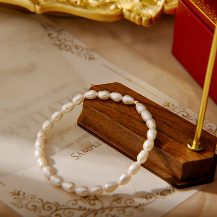 Handmade Freshwater Pearl Retro Bracelet