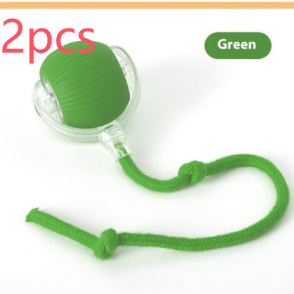 Electric Cat Toy Automatic Rolling Ball – Self-Entertainment with Bird Sound
