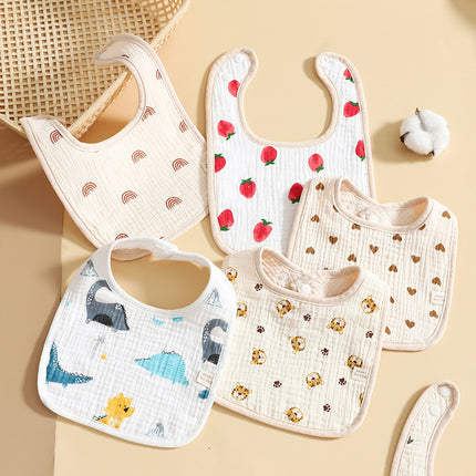 Waterproof Pure Cotton Baby Bib