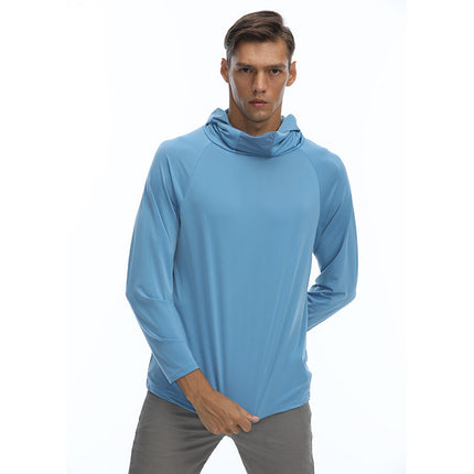 Men’s Quick-Dry Sun Protection Jacket – Lightweight Polyester Outdoor Wear