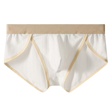 Men’s Breathable Nylon Briefs – Moisture-Wicking Low-Waist Underwear