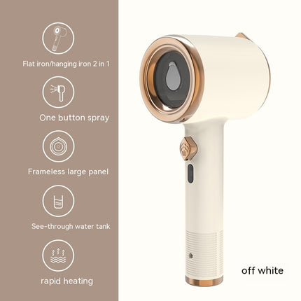 Mini Handheld Garment Steamer – Portable Fabric Iron for Travel & Home (US Plug)
