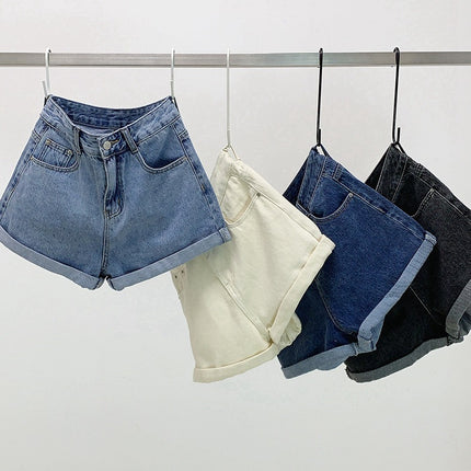 Women’s High-Waist Denim Shorts