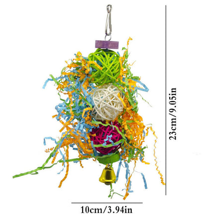 Colorful Bird Swing Toy Set (3-Pack)