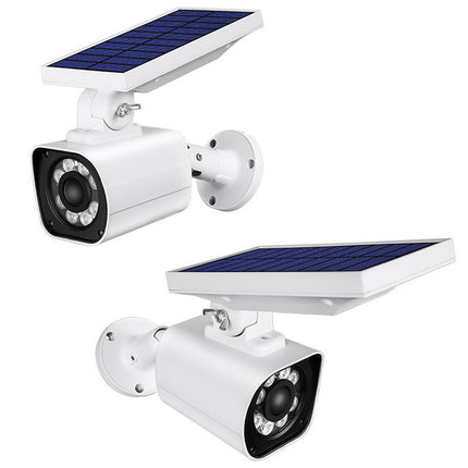 Courtyard Creative Solar Simulation Camera Search Light – Outdoor Security Lighting