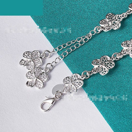 Women's Metal Floral Bracelet – Travel Commemoration Gift