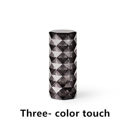 CrystalGlow 16 Color LED Touch Lamp