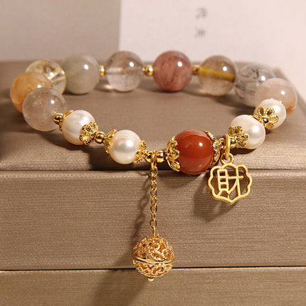 Women’s Crystal Pearl Bracelet
