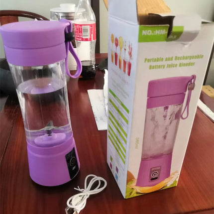 USB Rechargeable Portable Blender – Mini Fruit Juice Mixer