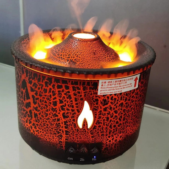 VolcanoMist 350ML Flame Jellyfish Ultrasonic Diffuser