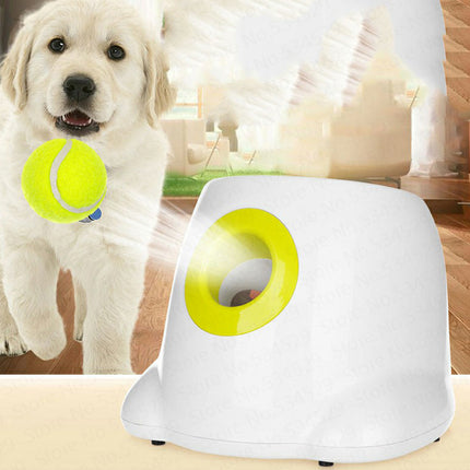 Automatic Interactive Dog Ball Launcher – Adjustable Distance Fetch Machine