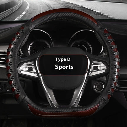 Big Head Ding Universal Steering Wheel Cover – Sporty Business Style Grip