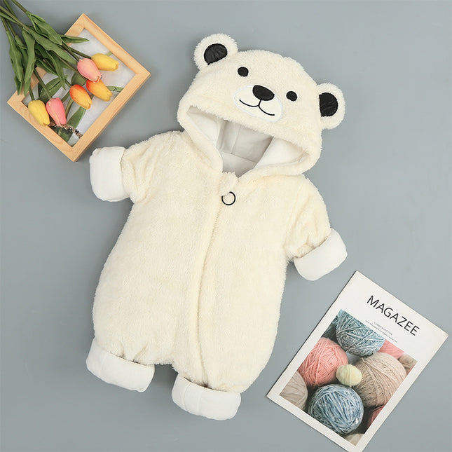 Arctic Bear Thick Cotton Baby Romper