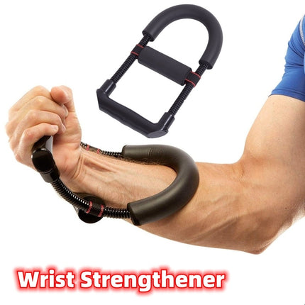 Adjustable Wrist & Hand Grip Strength Trainer – Forearm Exercise Device